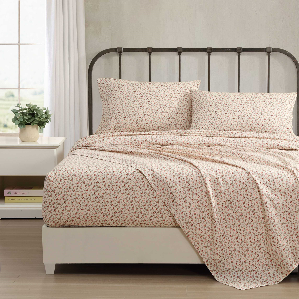 Laura Ashley® Sweet Success Percale Sheet Set