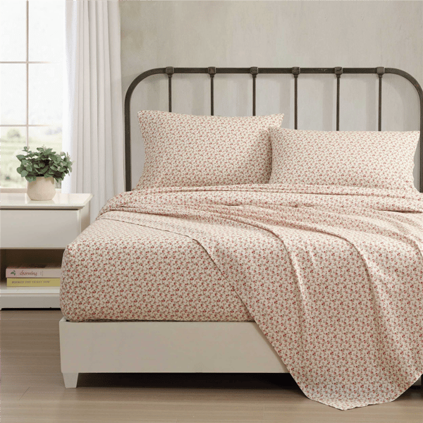 Laura Ashley® Sweet Success Percale Sheet Set