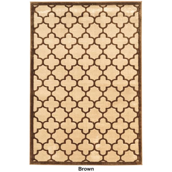 Linon Home Decor Company Platinum Trellis 2 Accent Rug - 2x3
