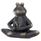 Northlight Seasonal 11in. Frog Sitting In a Yoga Position Statue - image 5