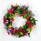 Daisy/Butterfly Spiral Vine Wreath - image 1