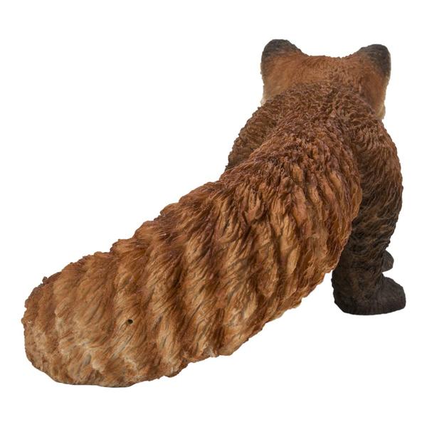 Hi-Line Gift Red Panda Cub Walking Garden Statue
