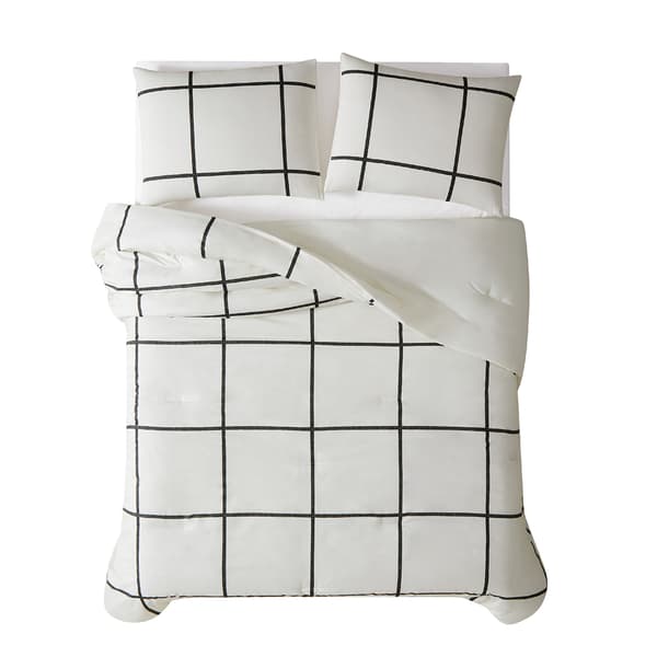 Truly Soft Kurt Windowpane Comforter Set