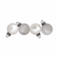 Northlight 18ct Silver Splendor 4-Finish Christmas Ball Ornaments - image 4