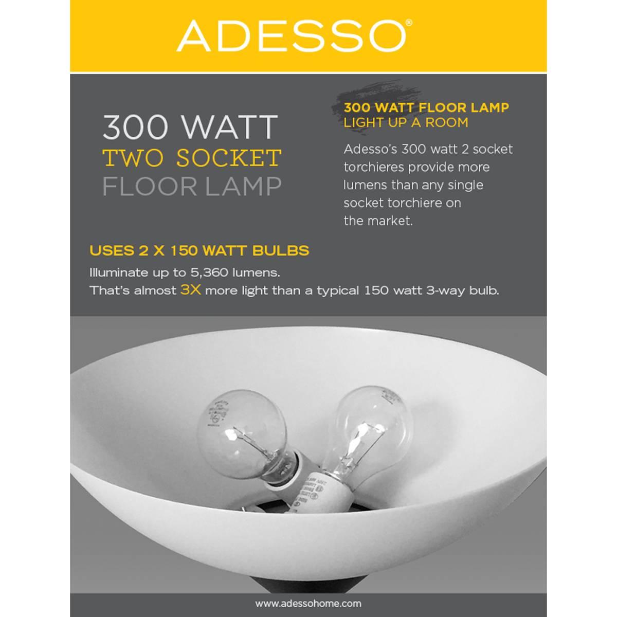 Adesso Expo Floor Lamp