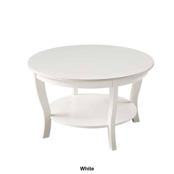 Convenience Concepts American Heritage Round Coffee Table