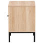 Baxton Studio Caterina Natural Brown Wood 1-Door Nightstand - image 4