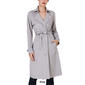 Womens BGSD Long Suede Trench Coat - image 5