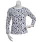 Plus Size Preswick & Moore&#40;R&#41; Long Sleeve Floral Tee - image 1