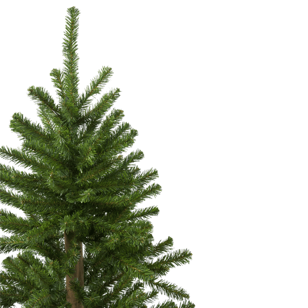 Northlight Slim Alpine Artificial Christmas Trees - Set of 3