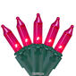 Northlight Seasonal 50ct. Pink Mini Christmas Light Set - image 5