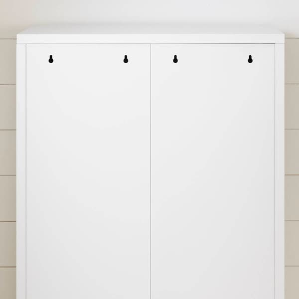 South Shore Crea Metal 2-Door Accent Cabinet