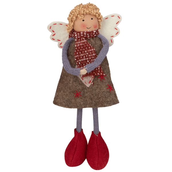 Northlight Set of 4 Standing Angel Sisters Christmas Decor 9in.