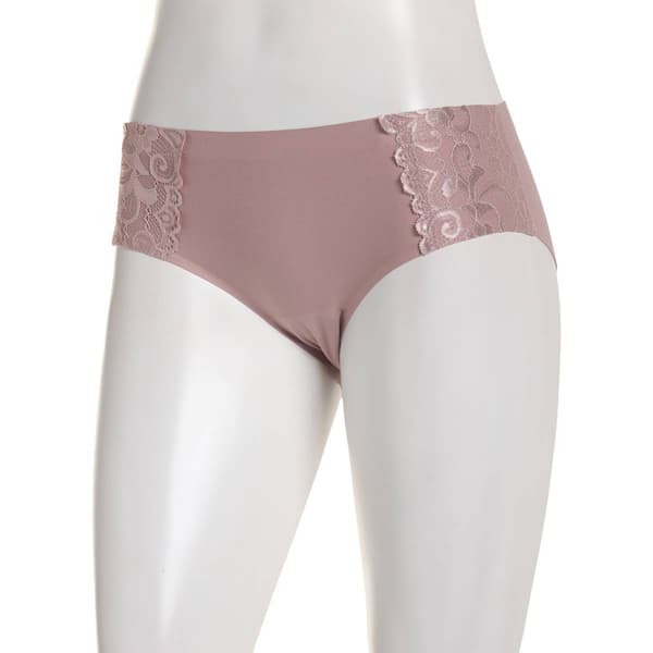 Womens Laura Ashley® Brushed Micro Laser Hipster Panties LS4733AD