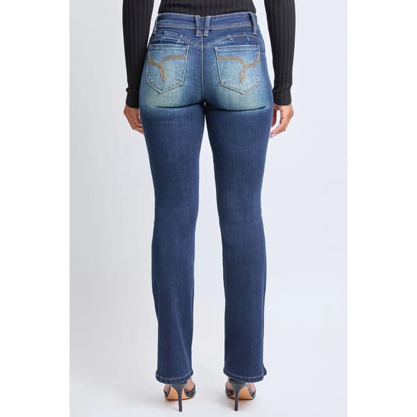 Juniors YMI® WannaBettaButt Mid Rise Tinted Bootcut Jeans