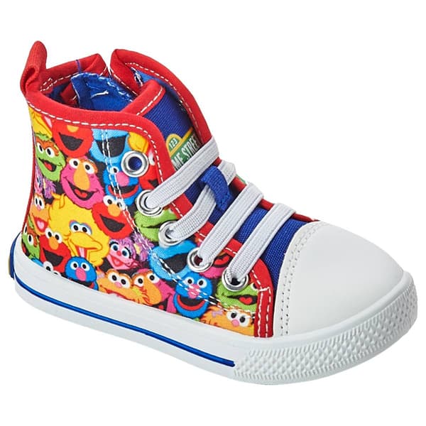 Big Kids Josmo High Top Sesame Street Fashion Sneaker