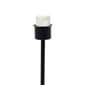 Simple Designs Black Stick Lamp w/White Fabric Drum Shade - image 4