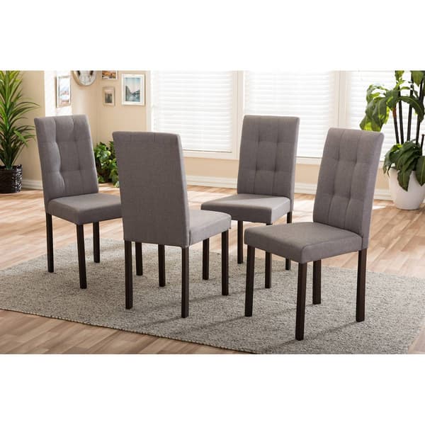 Baxton Studio Andrew 5pc. Dining Chair Set