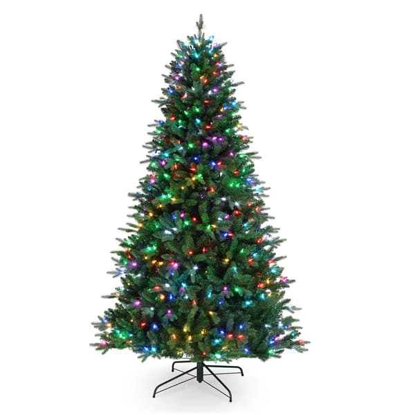 Mr. Christmas 7.5ft. Alexa Enabled Christmas Tree w/Multi Colors