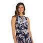 Womens R&M Richards Sleeveless Floral High Low Dress - image 3