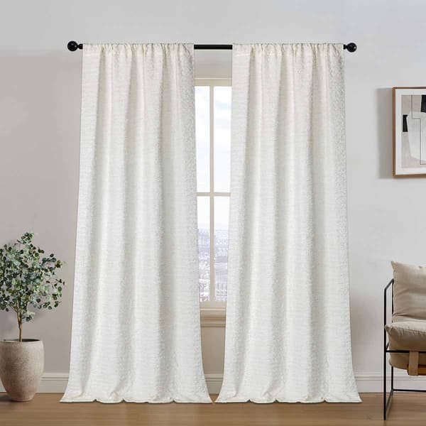 Anne Klein Castana Poletop Curtain Panel - image 