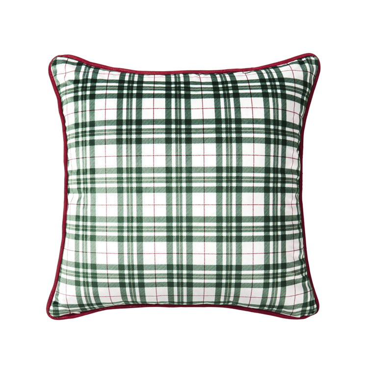 Hallmark Wreath Holiday Decorative Pillow - 18 x 18