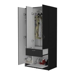 FM FURNITURE Ramblas Black Armoire