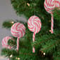 Northlight Seasonal 6ct. Red & White Frosted Lollipop Ornaments - image 3