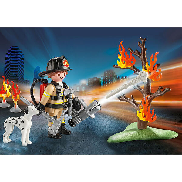 Playmobil Fire Rescue Carry Case - image 