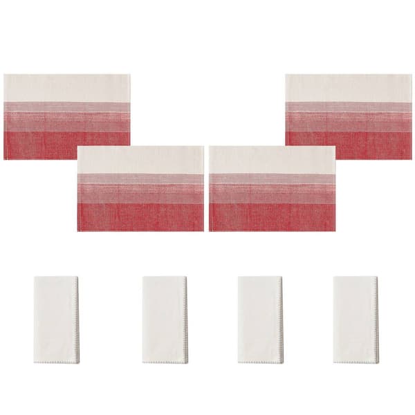 Avanti Ombre 8pc. Placemat and Napkin Set