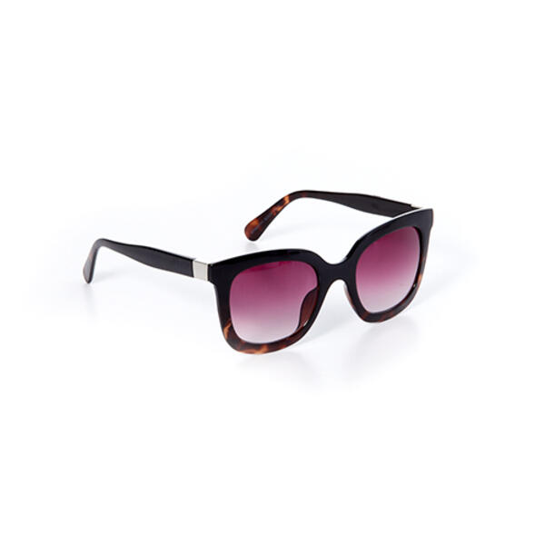 Womens Tropic-Cal Sun Purton Plastic Retro Sunglasses - image 