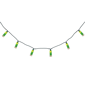Northlight Shotgun Shells Green Patio Light Set, 10ct - image 4