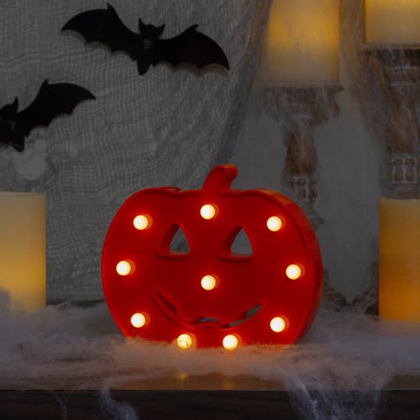 Northlight Seasonal Jack-O-Lantern Halloween Marquee Décor