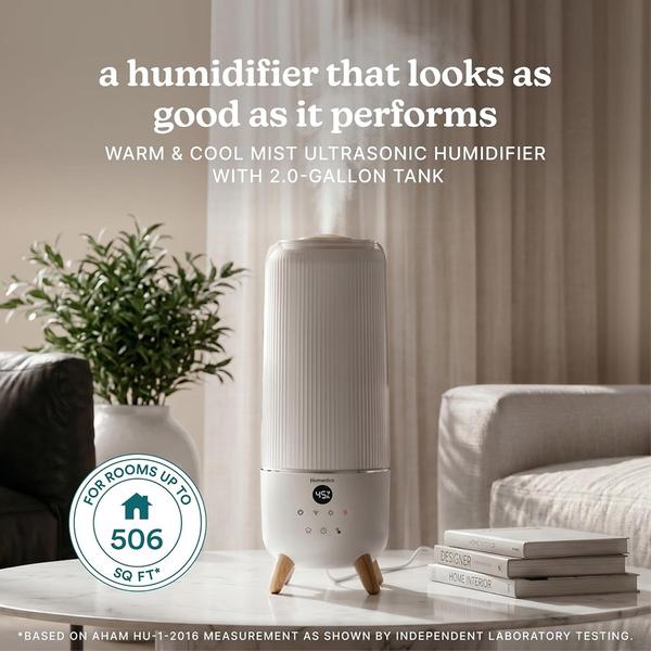 HoMedics 2.0 gallon warm/cool mist humidifier