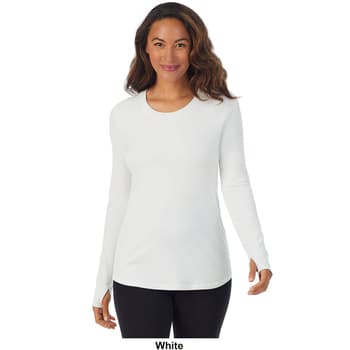 Womens Cuddl Duds® Cottonwear Long Sleeve Thermal Top - Boscov's