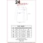 Womens 24/7 Comfort Apparel 3/4 Sleeve Cold Shoulder Top - image 5
