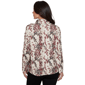 Petite Emaline Country Code Mock Neck Leopard Blouse - image 2