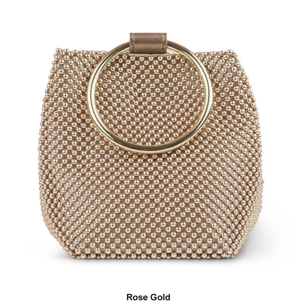 Jessica McClintock Gwen Ball Mesh Ring Pouch