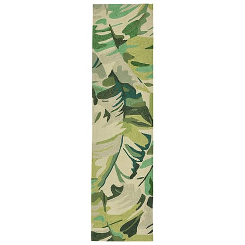 Liora Manne Capri Palm Leaf Indoor/Outdoor Runner
