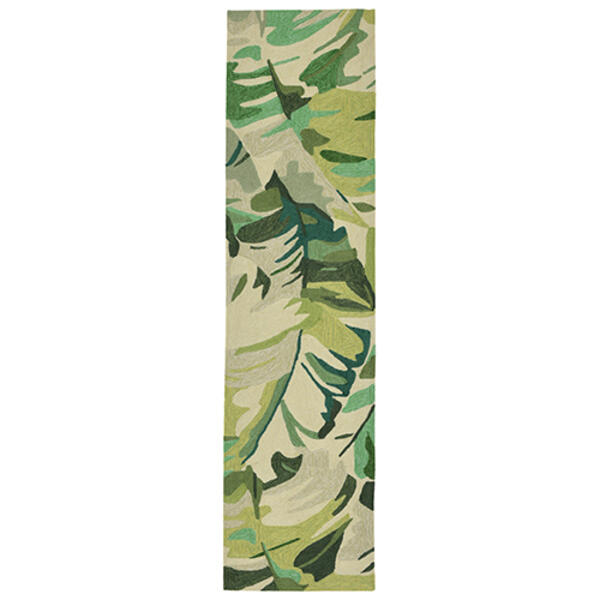 Liora Manne Capri Palm Leaf Indoor/Outdoor Runner - image 