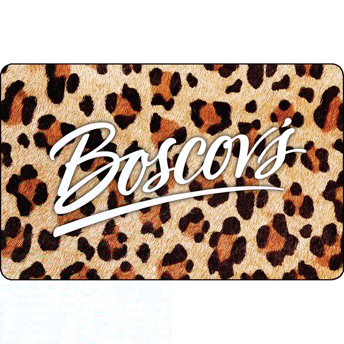 Boscov’s Animal Print Gift Card