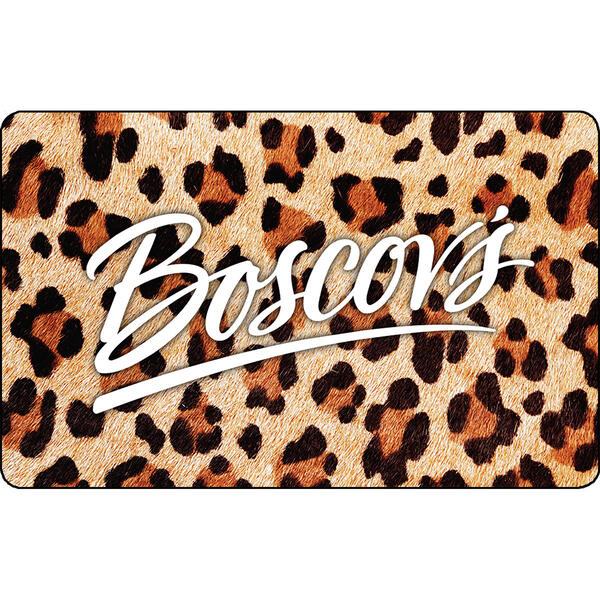 Boscov&#39;s Animal Print Gift Card - image 