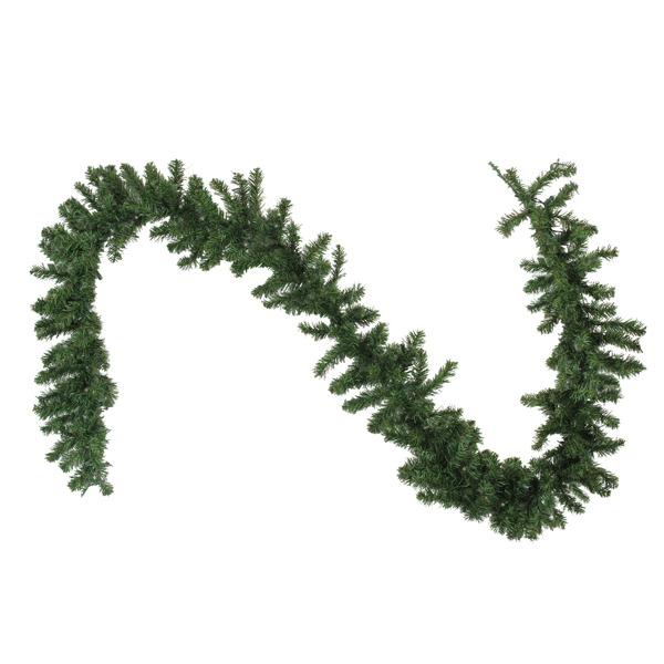 Northlight Pre-Lit Canadian Pine Artificial Christmas Garland - image 