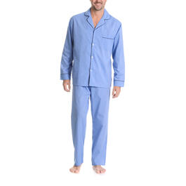 Mens Big & Tall Hanes&#40;R&#41; Ultimate&#40;R&#41; Woven Pajama Set