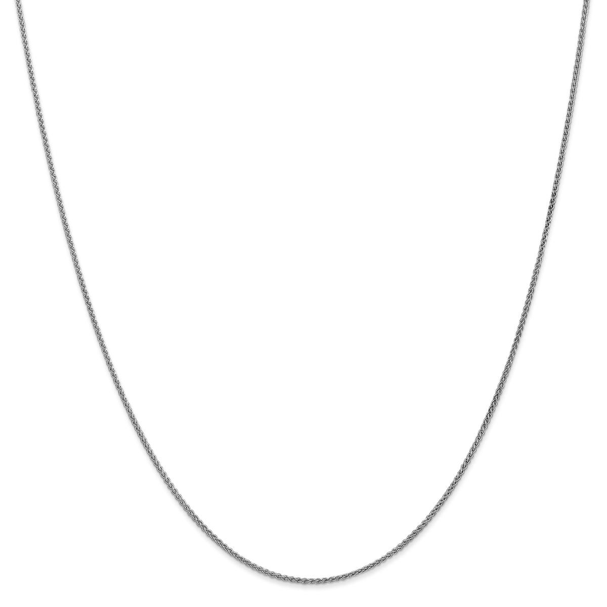 Gold Classics™ 1.25mm. 14kt. White Gold Spiga Chain Necklace