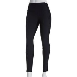 Women's Carbon Peached Interlock Ankle Leggings w/ Pockets by RBX