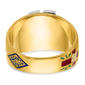 Mens Gentlemen’s Classics™ 14kt. Gold 1/5ctw. Diamond Eagle Ring - image 4