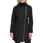 Womens Marc New York Asymmetrical Softshell Jacket With Hood - image 1