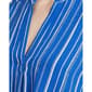 Petite NY Collection Sleeveless Stripe Twist Hem Woven Blouse - image 4