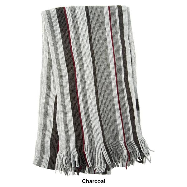 Mens Altare Heather Vertical Stripe Scarf